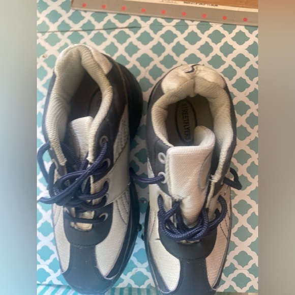 Vintage STREET FLYERS Sneaker Skate Boys Size 3/ Girls Size 5 in  Gray Color - Picture 4 of 8